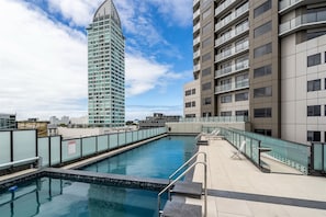 Seasonal outdoor pool