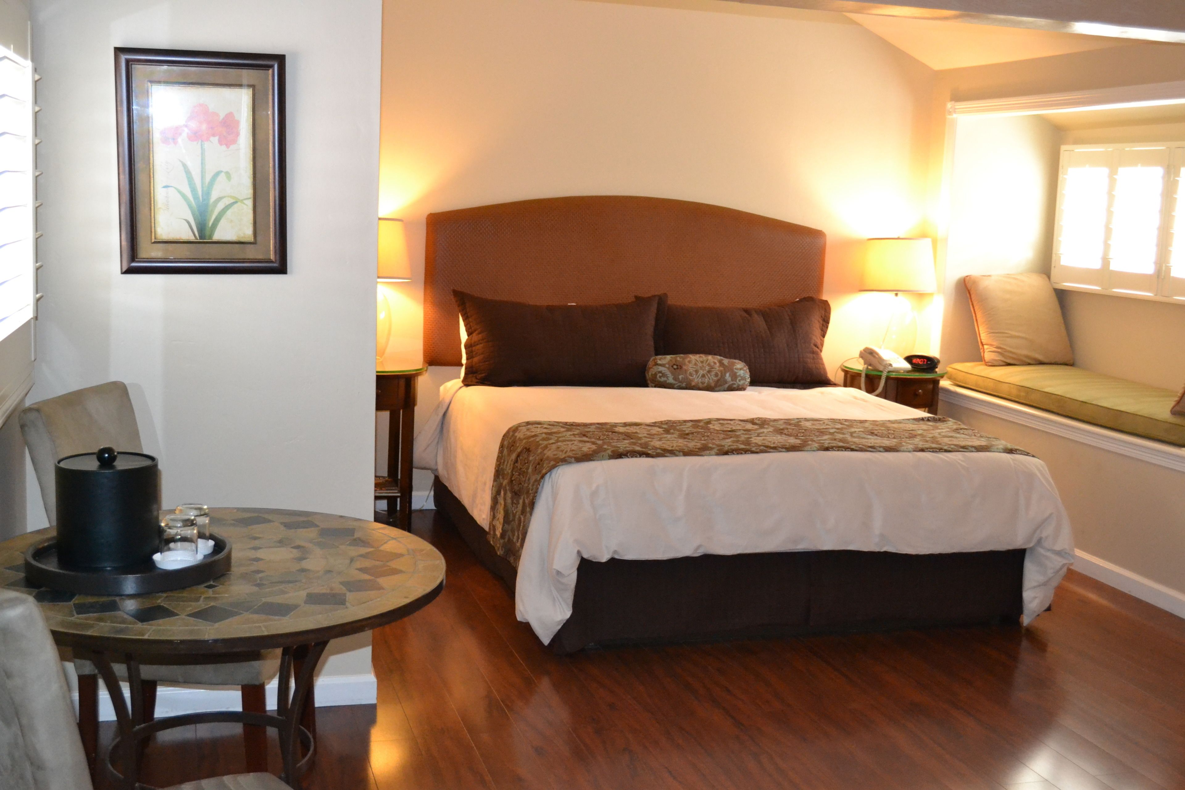 premium bedding, soundproofing, iron/ironing board, free wifi