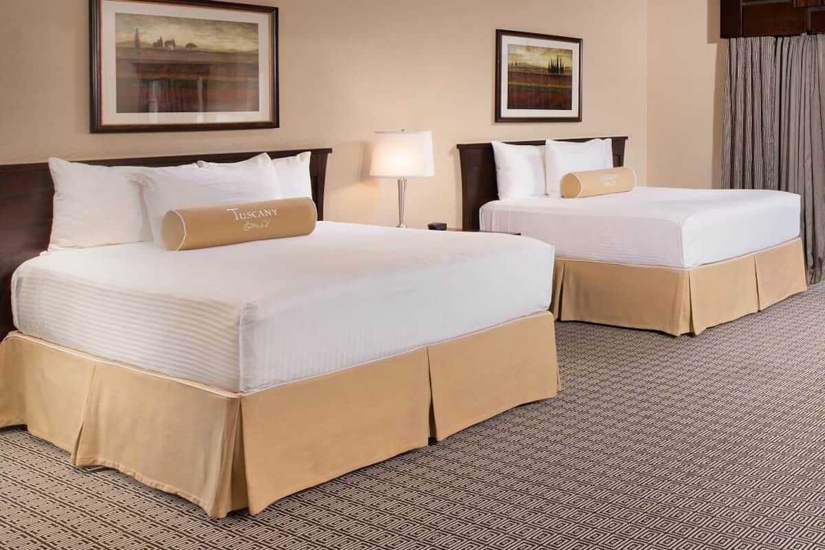 In-room safe, desk, laptop workspace, blackout drapes