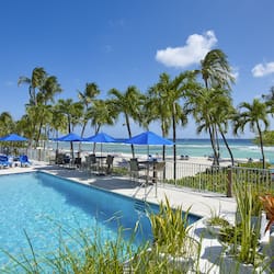 Outdoor pool, open 7:00 AM to 7:00 PM, pool umbrellas, sun loungers