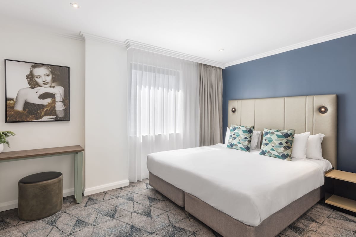 Premium bedding, pillow-top beds, in-room safe, desk