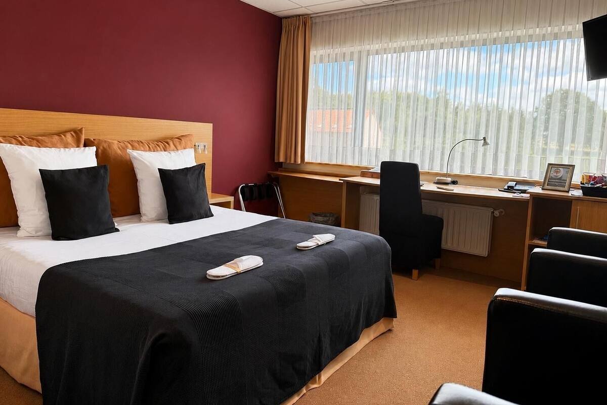 Standard Double Room | Down comforters, minibar, in-room safe, desk