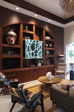 Lobby sitting area