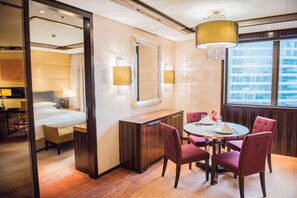 Suite Junior, 1 letto king, al piano executive | Vista dalla camera