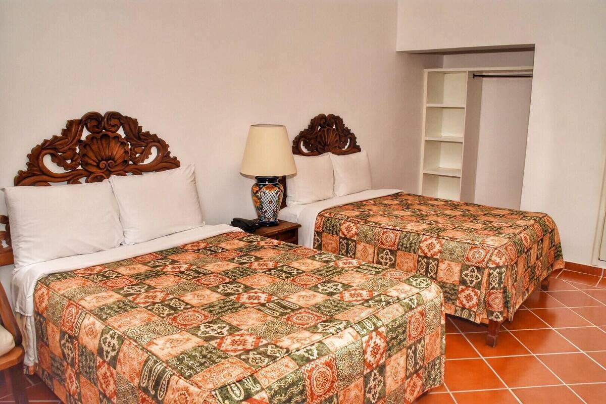 Blackout curtains, iron/ironing board (on request), free WiFi