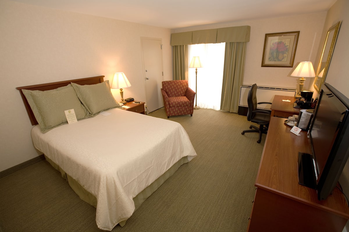 Desk, iron/ironing board, cribs (free), rollaway beds (surcharge)