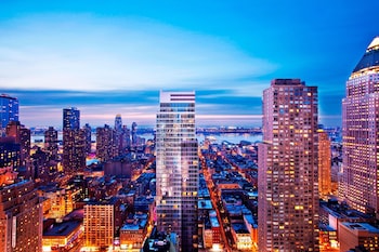 Room, 1 King Bed, River View, Corner | View from room at W New York - Times Square