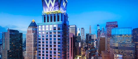 Vue depuis lâhĂ©bergement