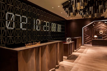 Reception area at W New York - Times Square
