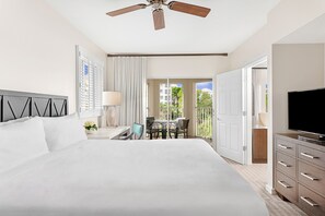 Premium bedding, in-room safe, desk, laptop workspace