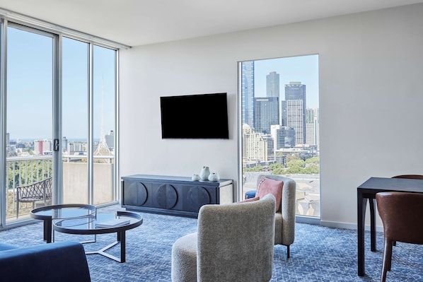 Premier Two Bedroom Apartment with View | In-room safe, individually decorated, individually furnished