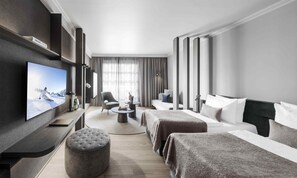 Deluxe-Room Residenz Greif | 高档床上用品、迷你吧、客房内保险箱、特色装修