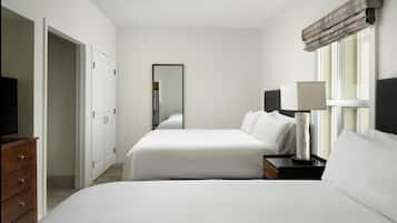 Premium bedding, pillow-top beds, in-room safe, iron/ironing board