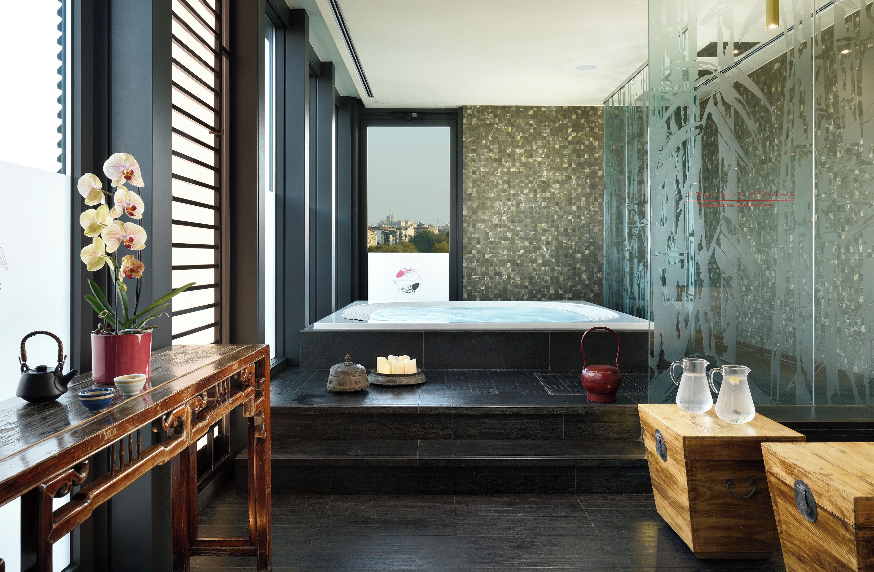 Turkish bath/hammam, body treatments