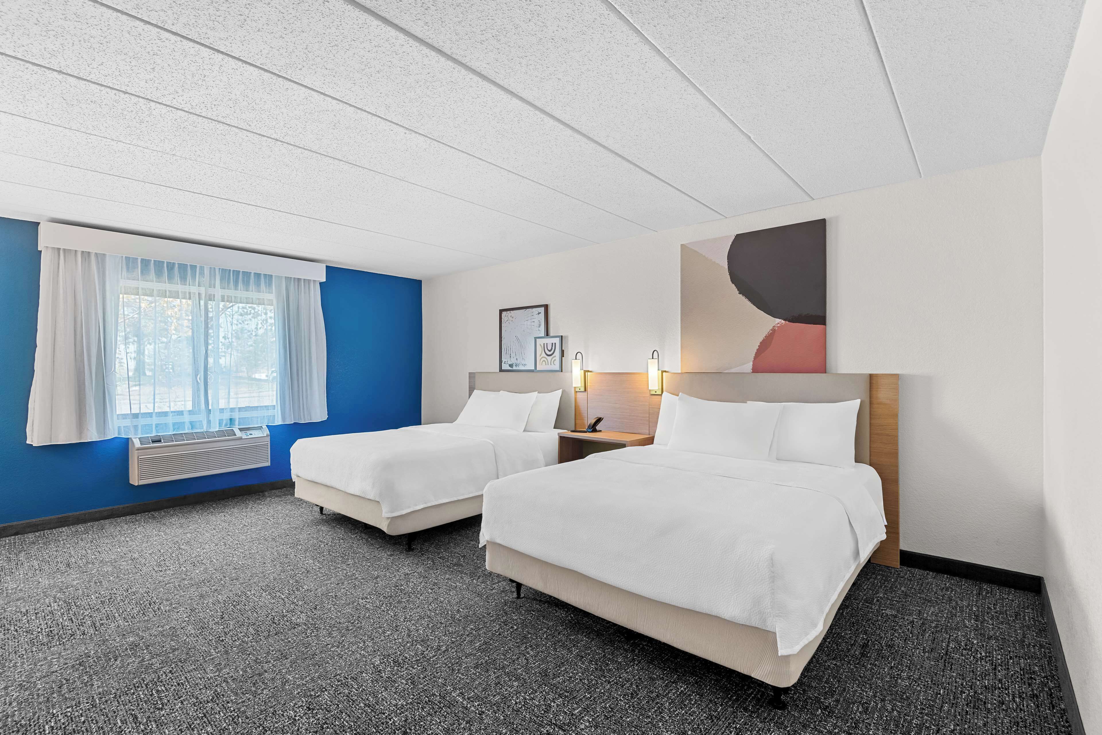 room, 2 queen beds, accessible (roll-in shower) | in-room safe, individually decorated, individually furnished, desk