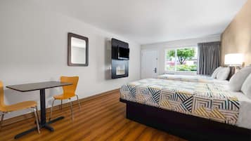 خزنة داخل الغرفة وواي فاي مجانًا وملاءات أسرّة