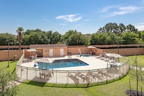 Seasonal outdoor pool