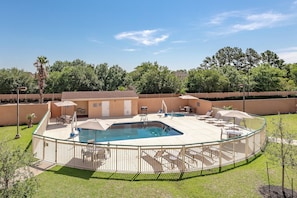 Seasonal outdoor pool