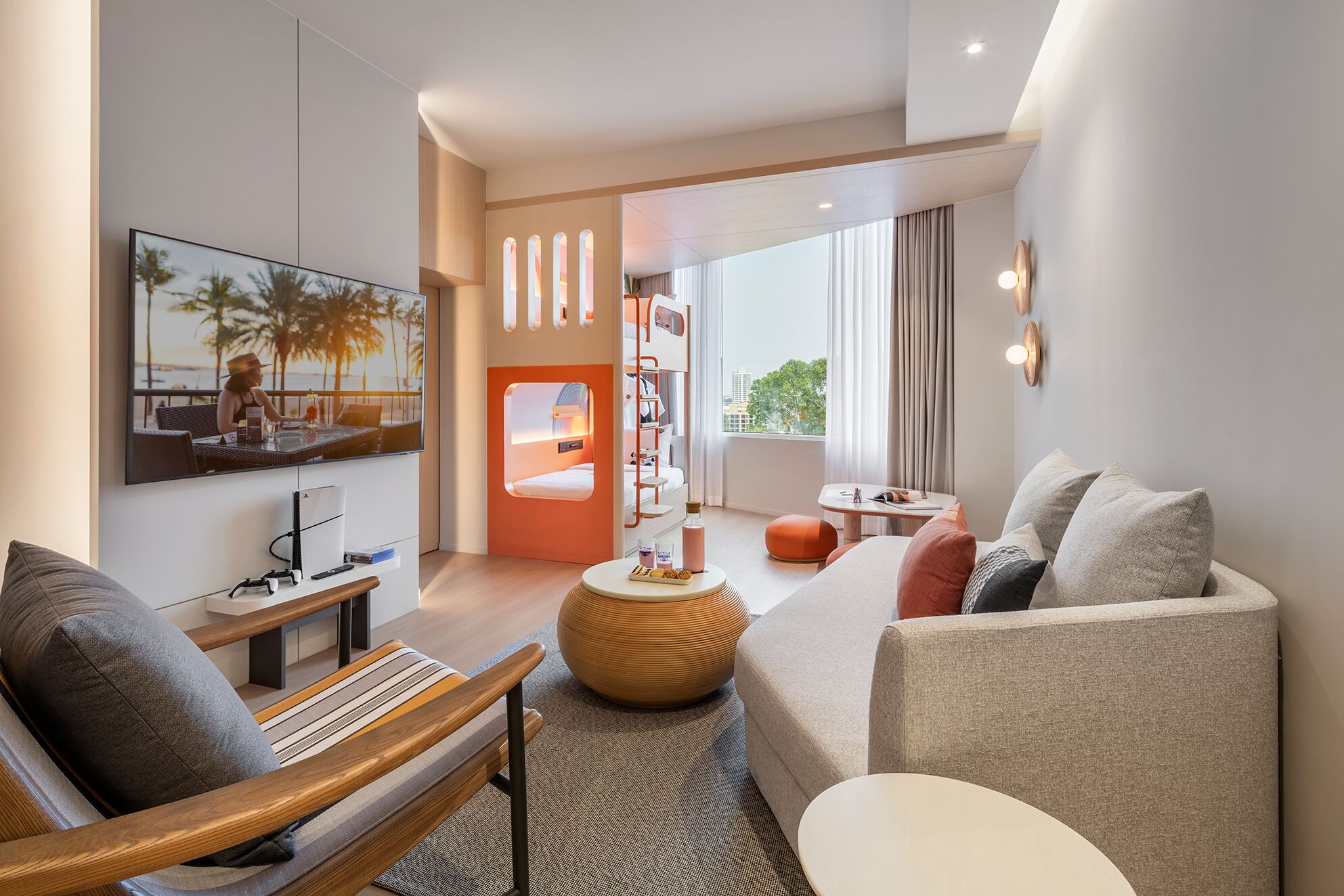 silver suite family with city view - newly renovated | 1 bedroom, minibar, in-room safe, iron/ironing board