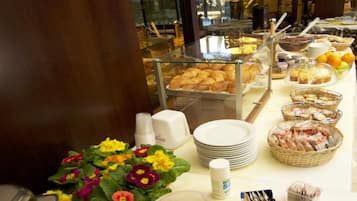Daily buffet breakfast (EUR 7 per person)