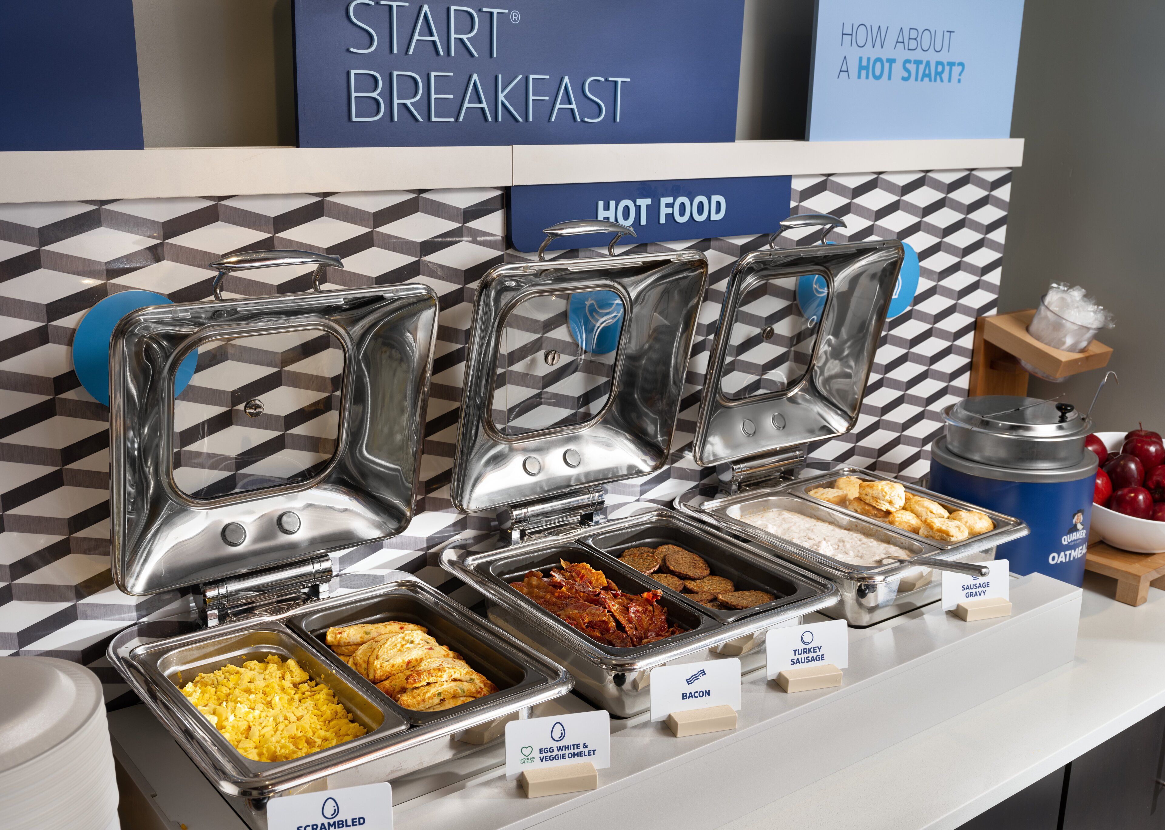 free buffet breakfast