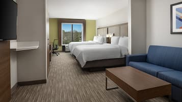 Phòng Suite, 2 giường cỡ queen | Két bảo mật tại phòng, bàn, bàn ủi/dụng cụ ủi quần áo