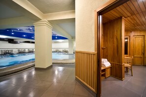 Sauna, massages
