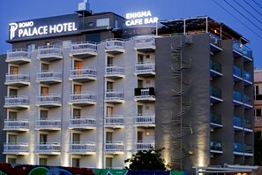 Front of property – evening/night