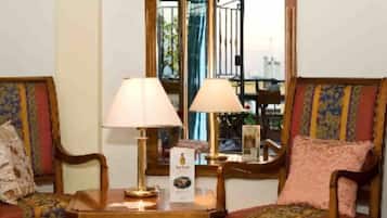 Sitteområde i lobbyen