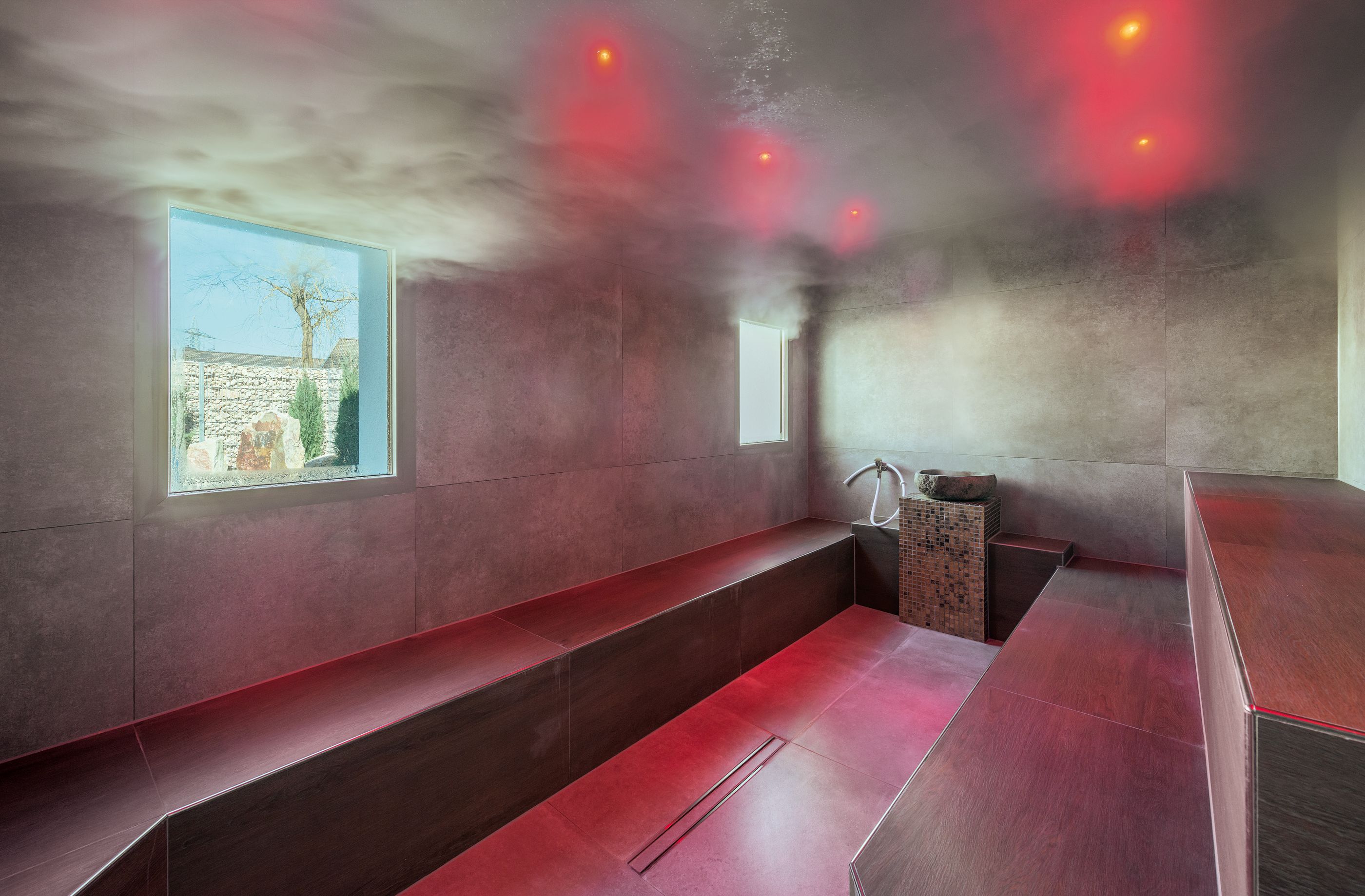 couples treatment room(s), sauna, hot tub, steam room, body treatments