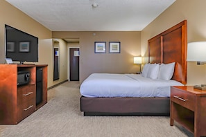 Schreibtisch, Internetzugang, Bettwäsche, Wecker