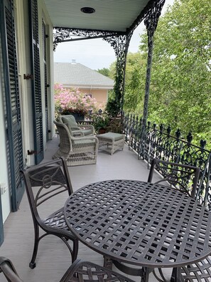 Honeymoon-Zimmer | Blick vom Balkon