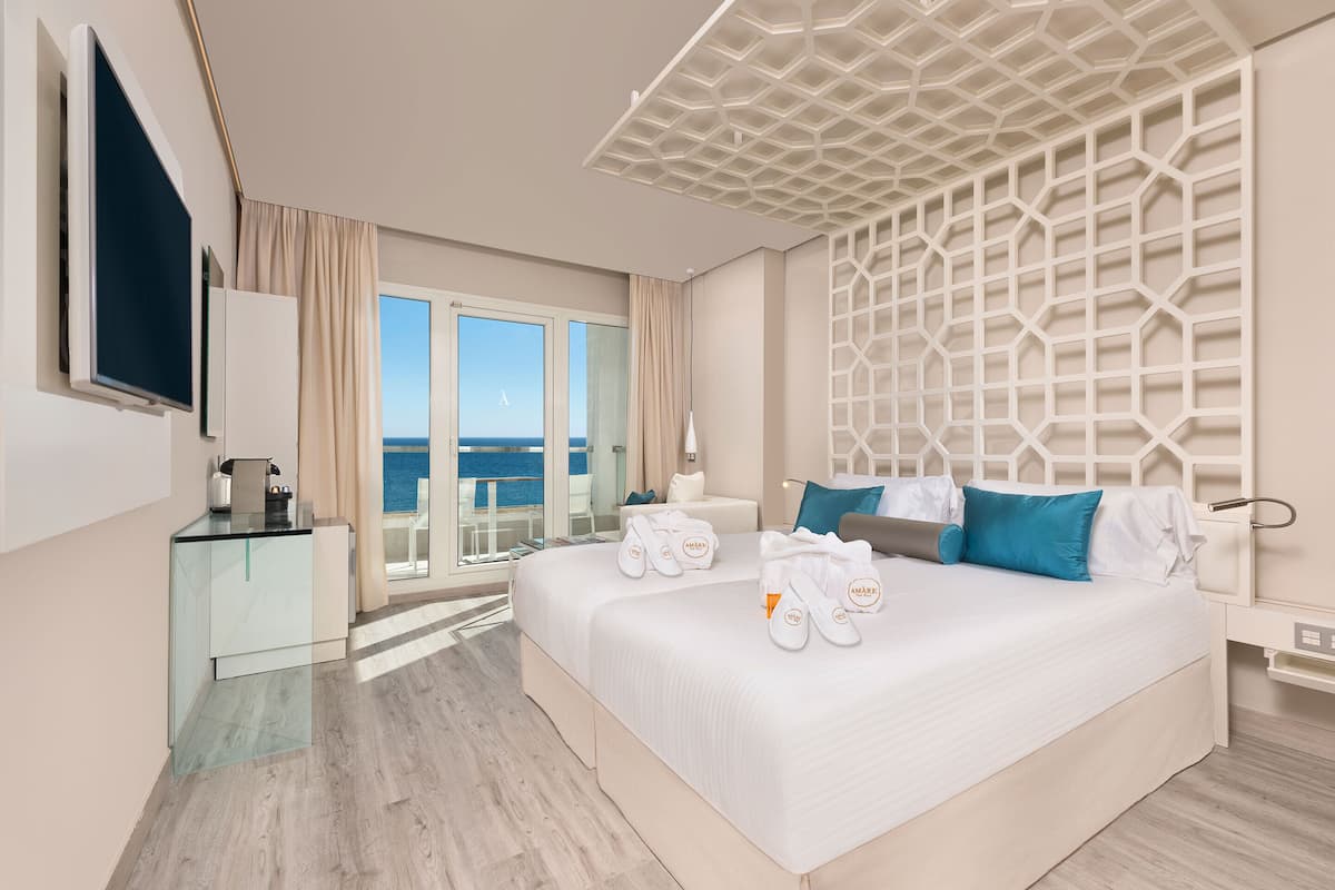 Double Room, Balcony, Partial Sea View (Oh La La The One) | 1 bedroom, premium bedding, minibar, in-room safe