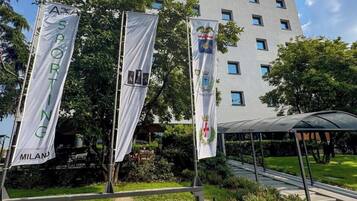 Fassade der Unterkunft