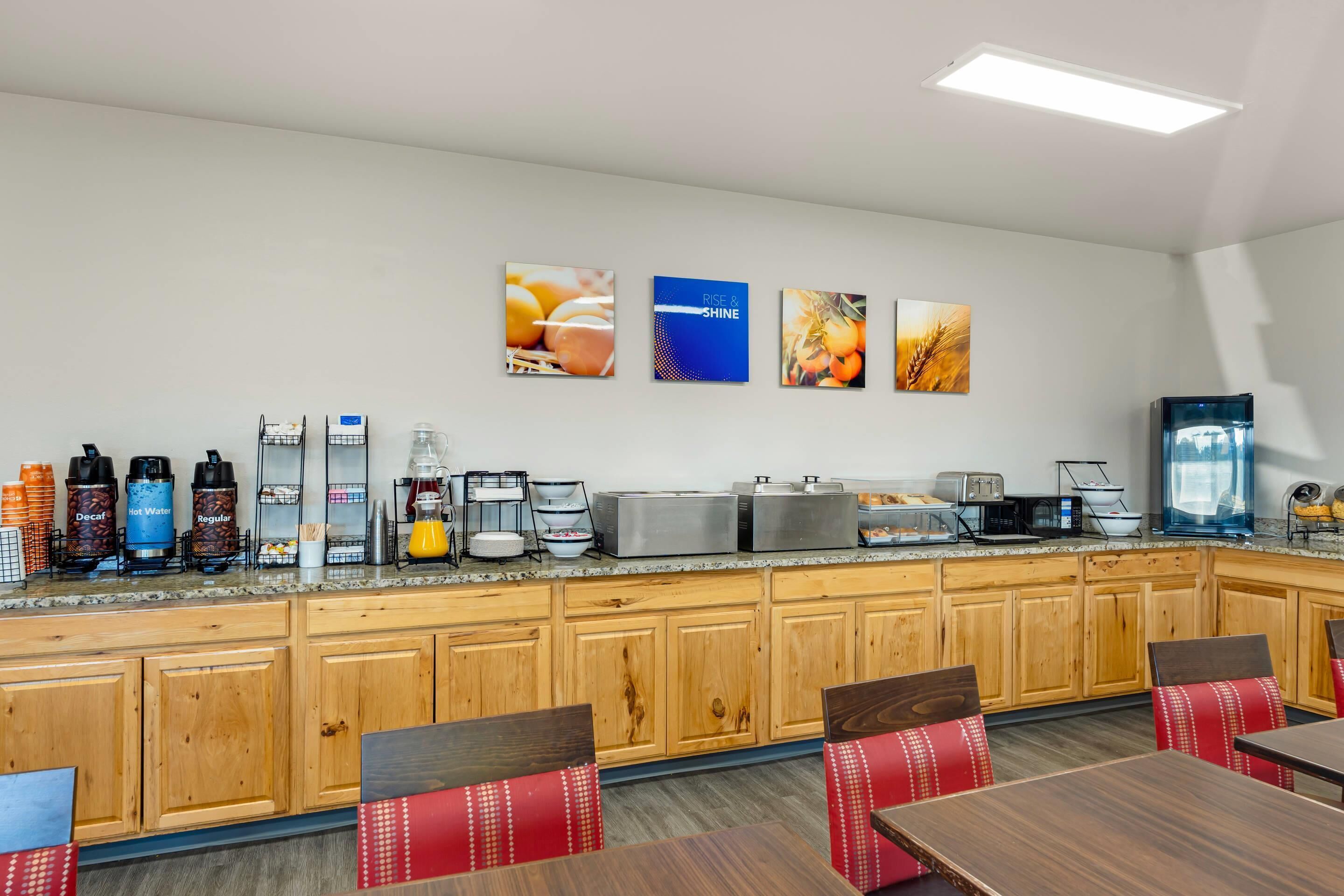 Inbegriffenes Frühstück zum Mitnehmen