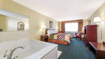 Sviitti, 1 suuri parisänky | 1 makuuhuone, silitysrauta/-lauta, ilmainen Wi-Fi, vuodevaatteet