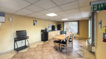 Lobby sitting area