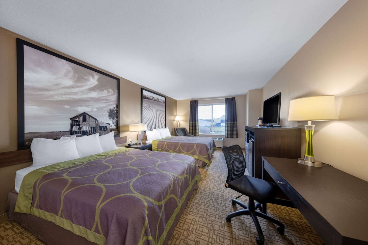 In-room safe, desk, blackout curtains, soundproofing