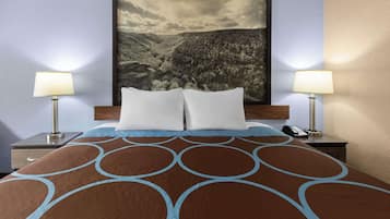 In-room safe, desk, laptop workspace, blackout drapes
