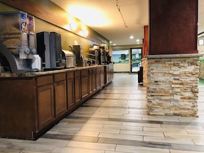Free daily full breakfast