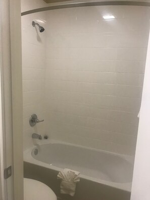 Standard Room, 1 King Bed, Non Smoking | Bathroom shower