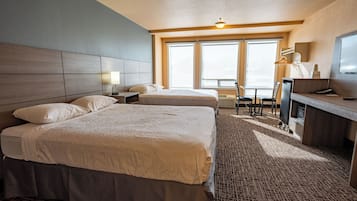 Room, 2 Queen Beds, Non Smoking | Desk, blackout curtains, soundproofing, iron/ironing board