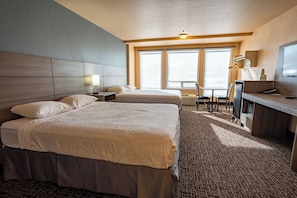 Room, 2 Queen Beds, Non Smoking | Desk, blackout curtains, soundproofing, iron/ironing board