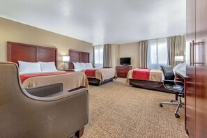 Desk, iron/ironing board, rollaway beds, WiFi