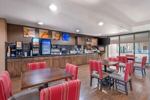 Free buffet breakfast