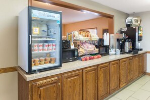 Tägliches inbegriffenes Frühstück zum Mitnehmen
