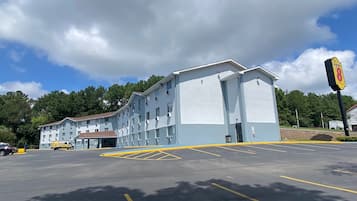 ด้านหน้าที่พัก