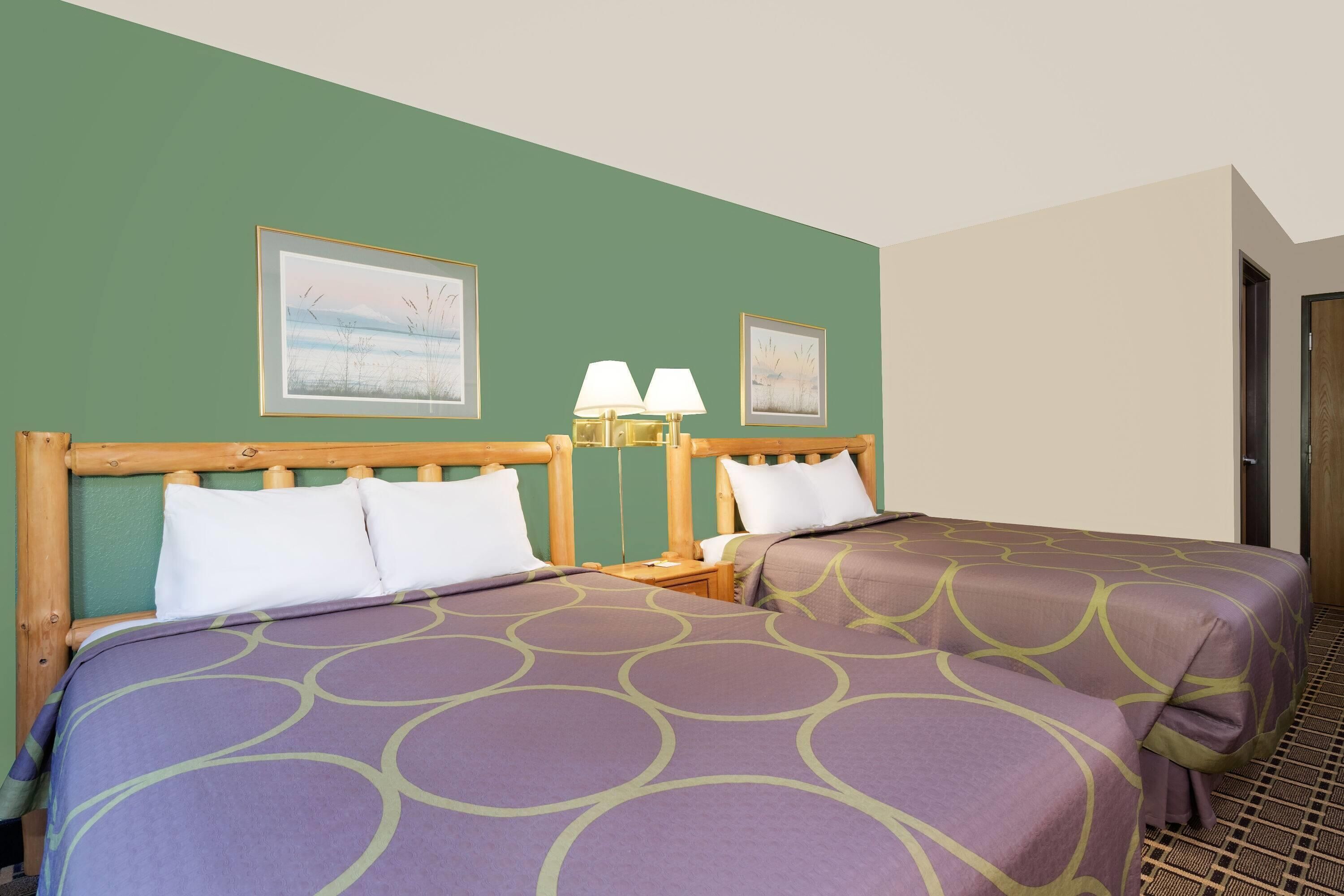 客房, 2 张大床, 无烟房 | 折叠床/加床（额外收费）、高速上网、闹钟