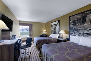 Desk, free cots/infant beds, rollaway beds, free WiFi