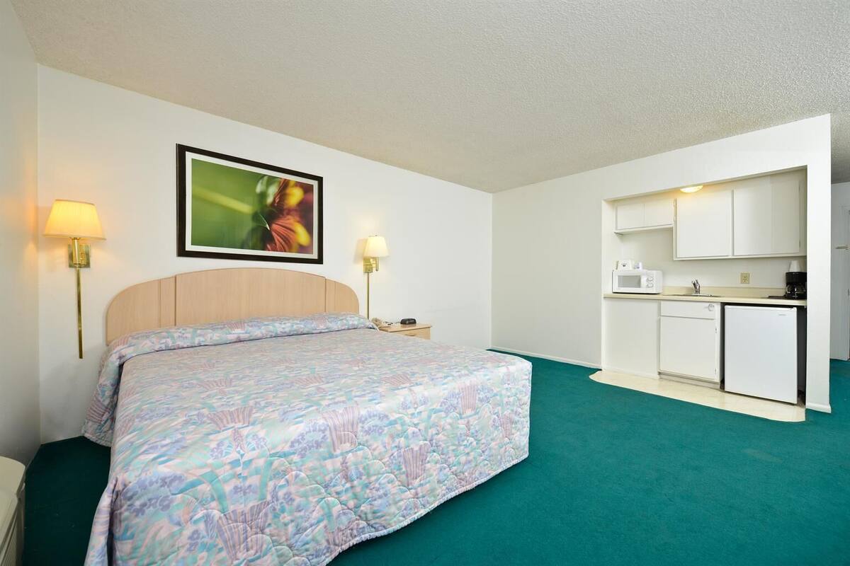 Desk, soundproofing, iron/ironing board, free WiFi